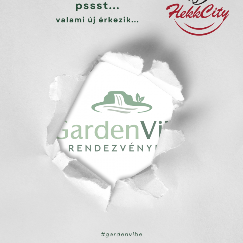 GardenVibe Rendezvénypark. A város szélén – a természet közepén.