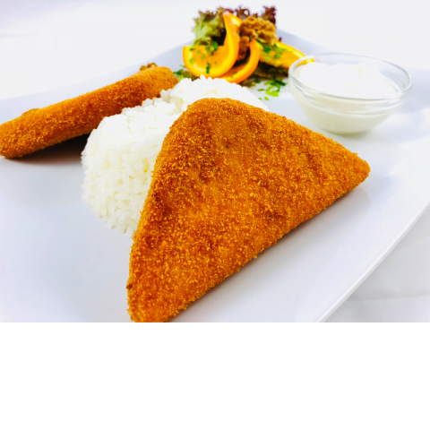 Rántott trapista sajt