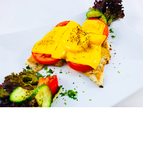 Cheddar sajtos csirkemell