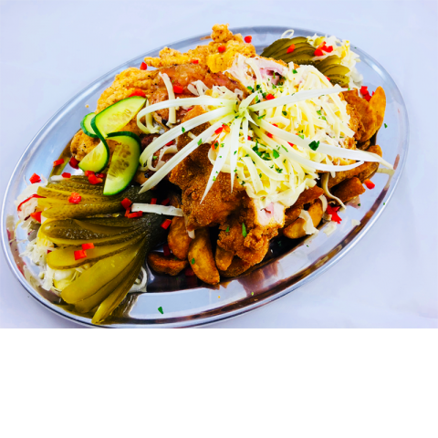 Húsimádó tál két személyre