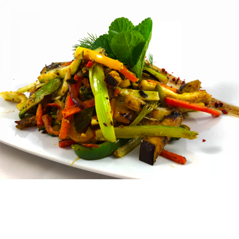 Grillezett zöldség