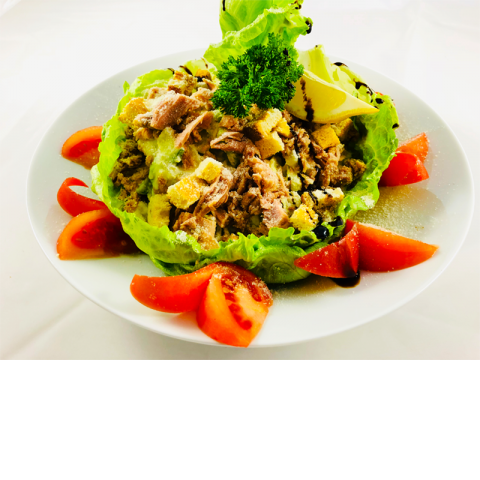 Cézár saláta tonhallal