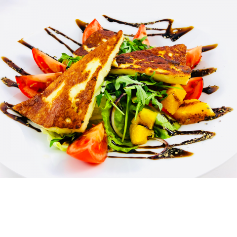 Grillezett halloumi sajt