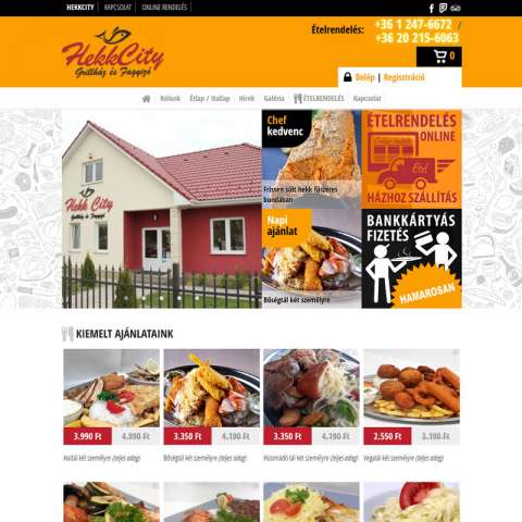 Megújult a Hekkcity Grillház és Fagyizó honlapja!